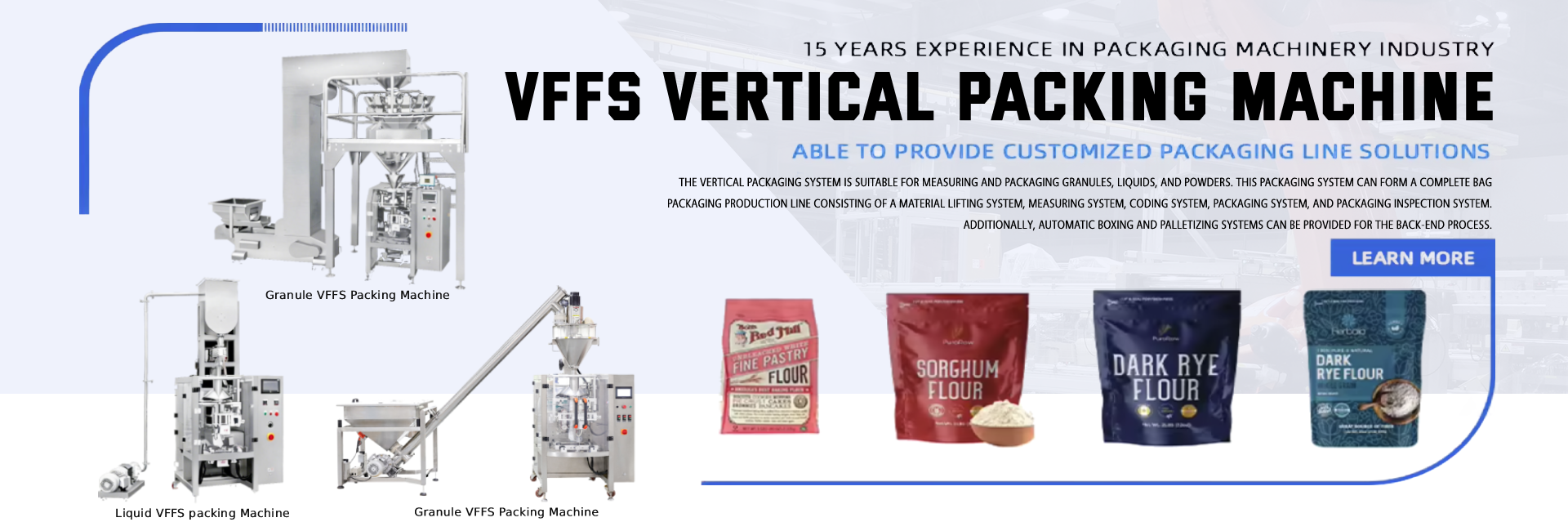 الجودة آلة تعبئة الأكياس الجاهزة مصنع