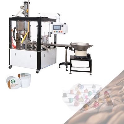 كوب القهوة الكبسولة كوب ملء آلة الختم التلقائية