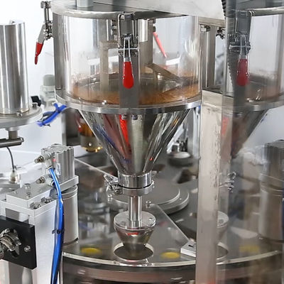 بيع ساخن الكوب الكوب التناوب الكوب الهلام الكوب ملء آلة الختم الكوب التلقائي عصير القهوة اللبن