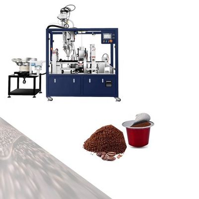 آلة صنع كبسولات القهوة التلقائية آلة ملء وتختم كبسولات القهوة نسبريسو Dolce Gusto Coffee Packaging