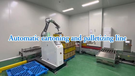 WG300 صناعية أوتوماتيكية الغذاء الحل خط التعبئة والتغليف الآلي SUS304