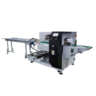 WZ220 آلة التعبئة الأوتوماتيكية لوسادة الطعام لفيلم التعبئة نوع PP PVC PS EVA الخ